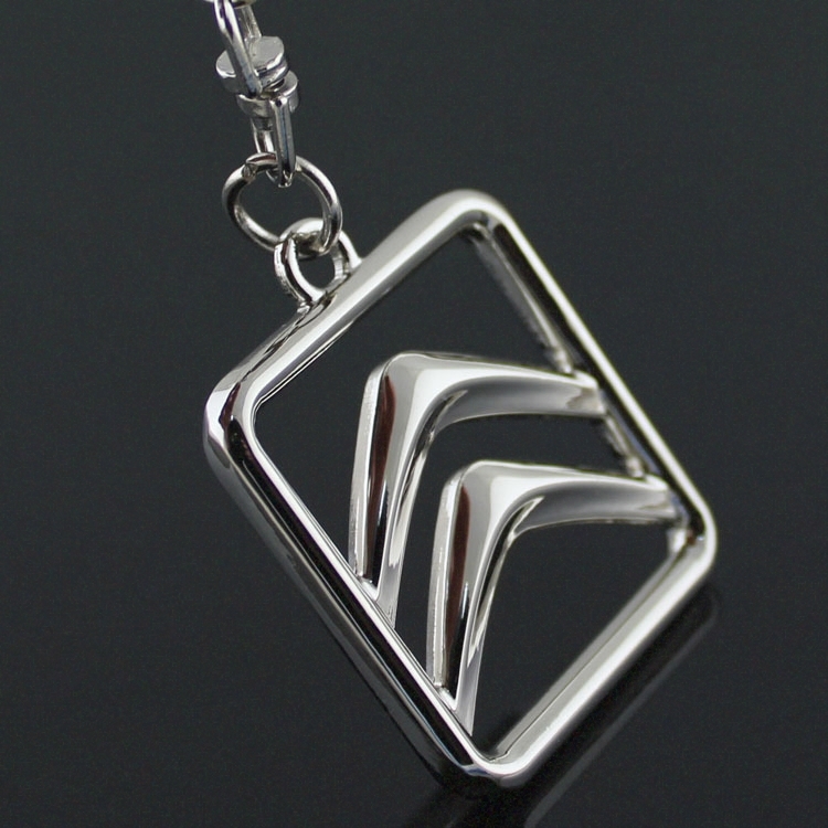 Metal Citroen Car Logo Keyring Keychain Netby
