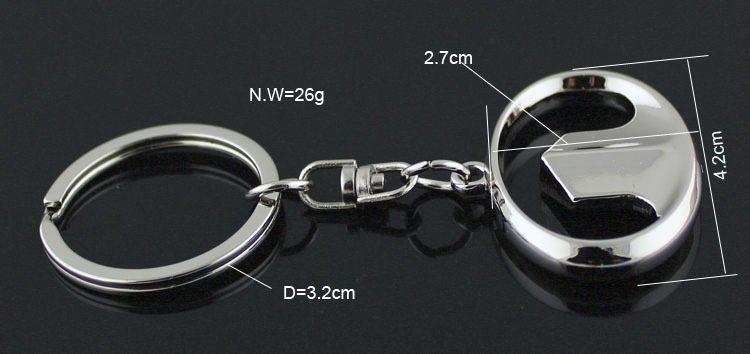 Metal Greatwall Car Logo Keyring Keychain Netby