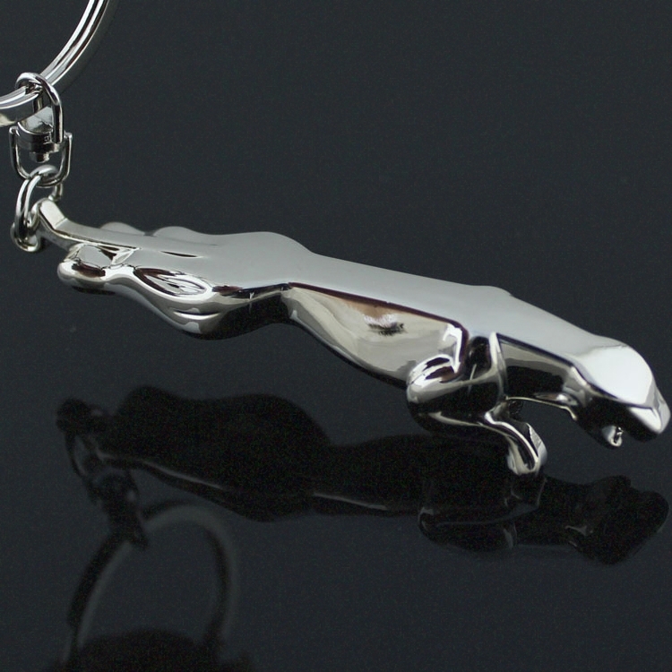 Metal Jaguar Car Logo Keyring Keychain Netby