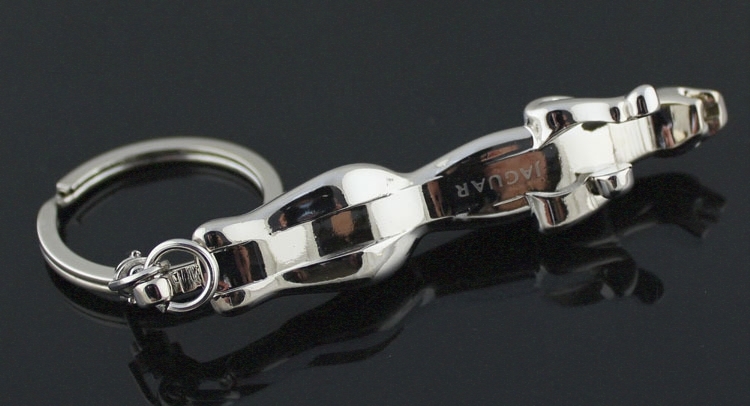 Metal Jaguar Car Logo Keyring Keychain Netby