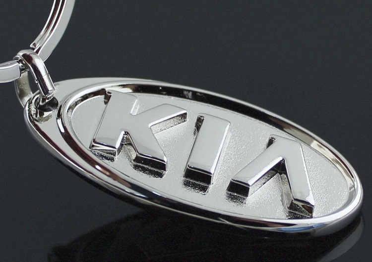 Metal KIA Car Logo Keyring Keychain Netby