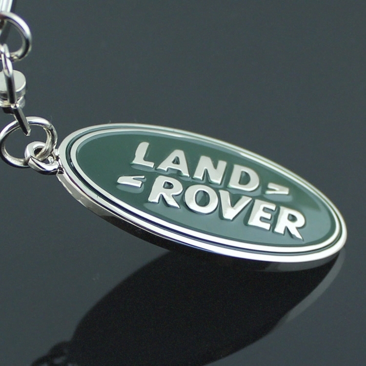 Metal Landrover Car Logo Keyring Keychain Netby