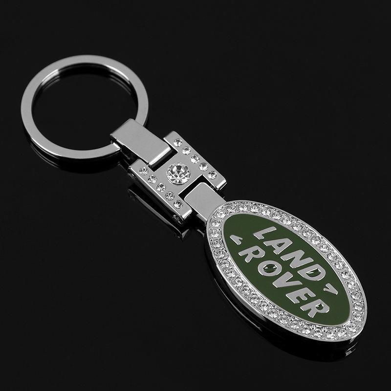 Metal Rhinestone H Buckle Car Logo Keyring Keychain for BMW Audi Benz Chevrolet Honda Volvo Volkswagen Hyundai Ford Hyundai Landrover Mazda Porsche Netby