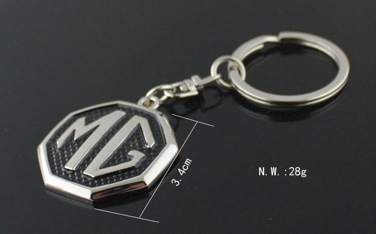Metal MG Car Logo Keyring Keychain Netby