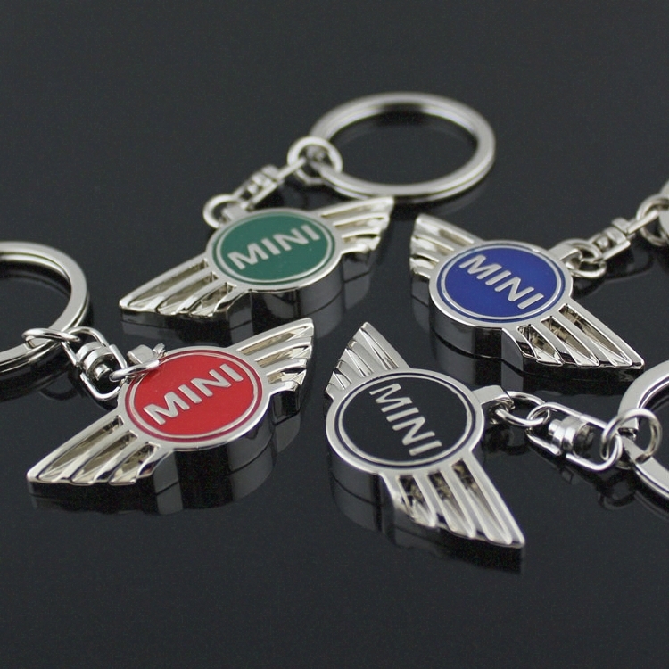 Metal MINI COOPER Car Logo Keyring Keychain Netby