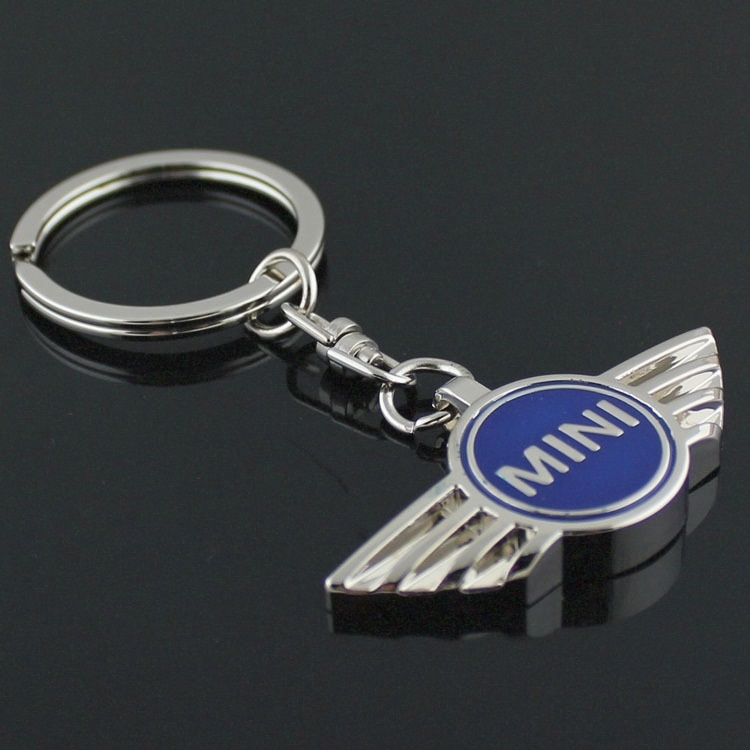 Metal MINI COOPER Car Logo Keyring Keychain Netby