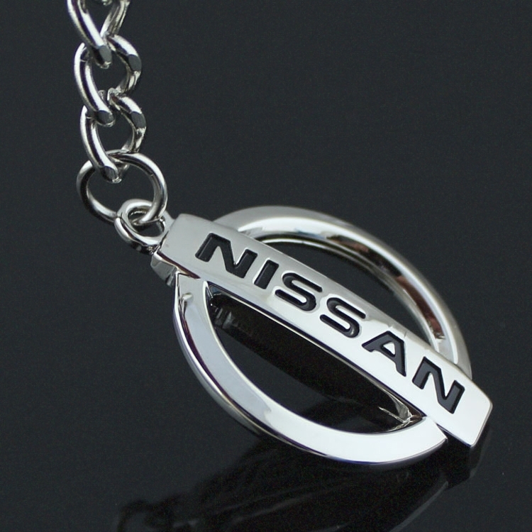 Metal Nissan Car Logo Keyring Keychain Netby