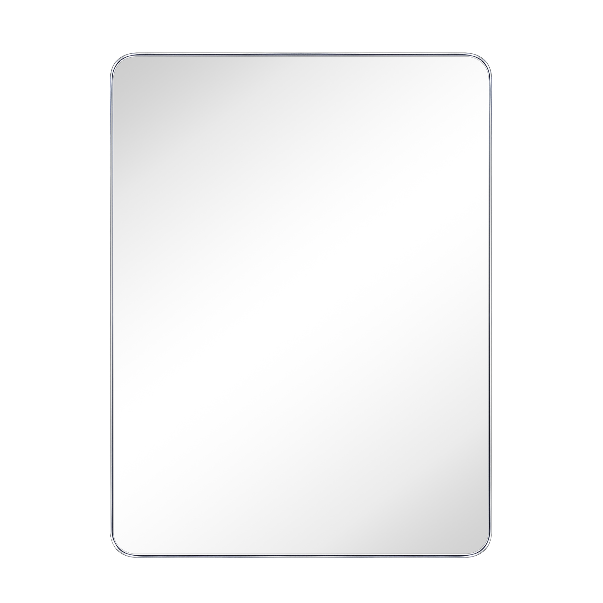 Kengston Modern & Contemporary Rectangular Bathroom Vanity Mirrors-30x40-Chrome