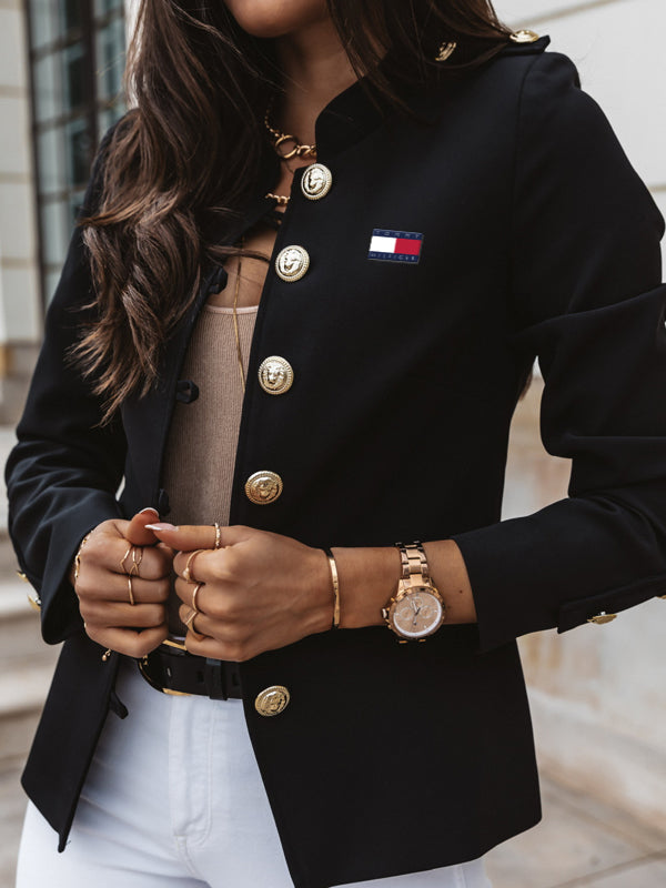 2023年  女士修身长袖夹克