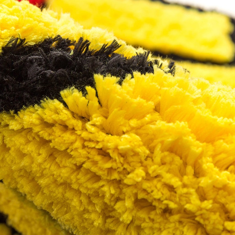 Tufting Chips Rugs Bathmat Soft Fluffy Cartoon Food Bathroom Tub Side Flocked Carpet Pad Anti-slip Home Room Dorm Nursery Decor