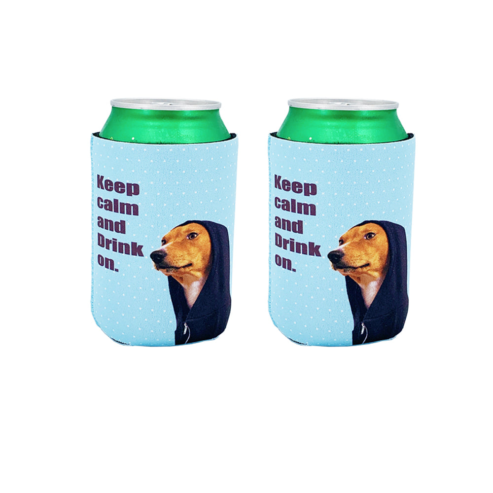 Funny Pet Theme Can Cooler Sleeves-GoHeyHey Design Store