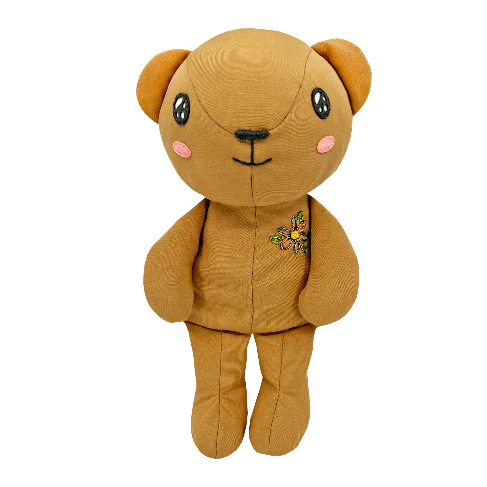 Bamboo Fabric Stuffed Bear-GoHeyHey Design Store