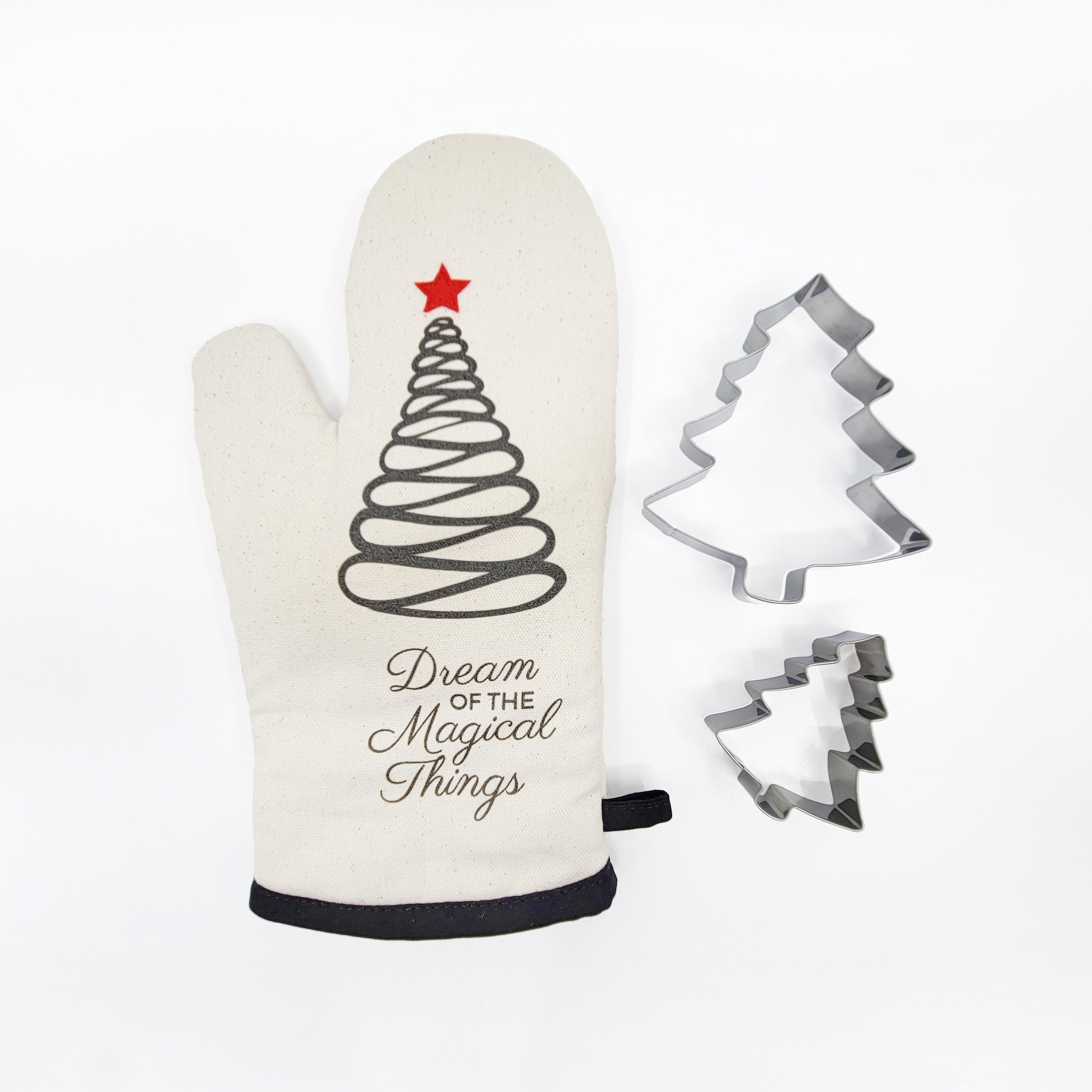 Christmas Tree Oven Mitt Set