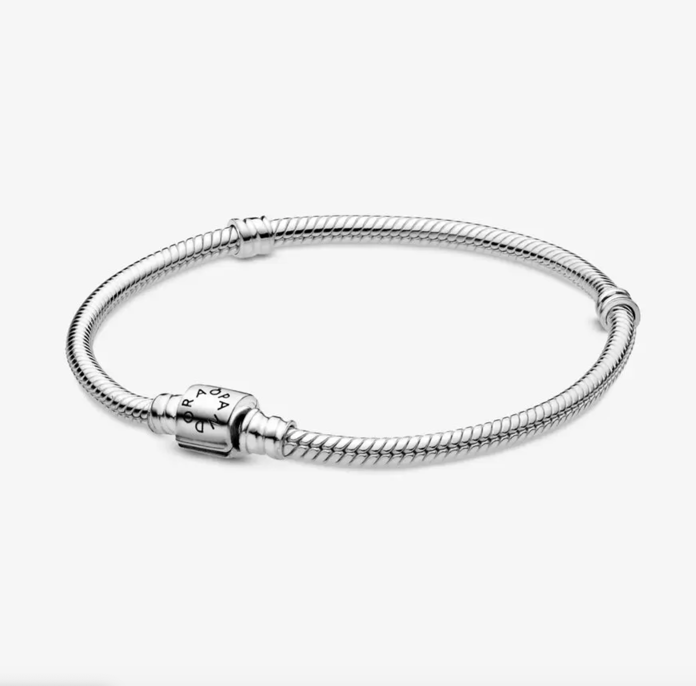 Moments Barrel Clasp Snake Chain Bracelet