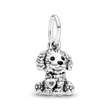 Poodle Puppy Dog Pendant