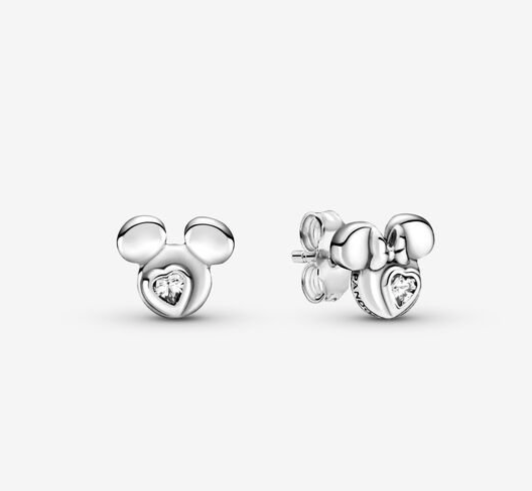 Mickey & Minnie Silhouette Earrings