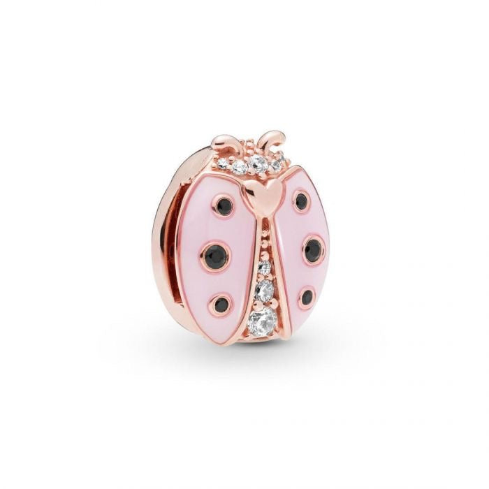 Reflexions Pink Ladybird Charm