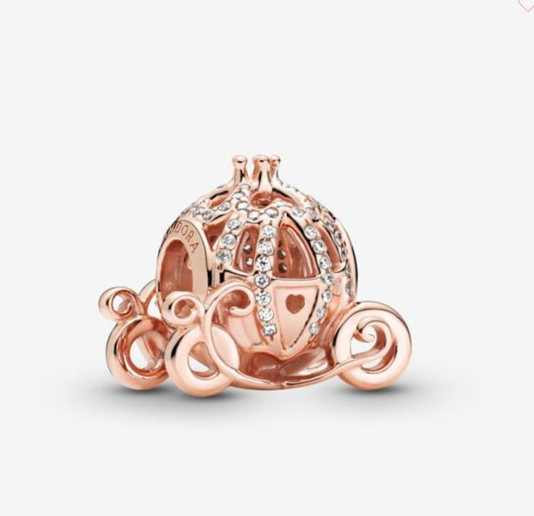 Disney Cinderella Sparkling Carriage Bead