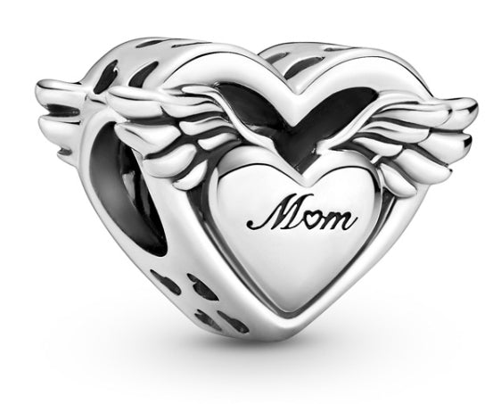 Angel Wings & Mom Charm