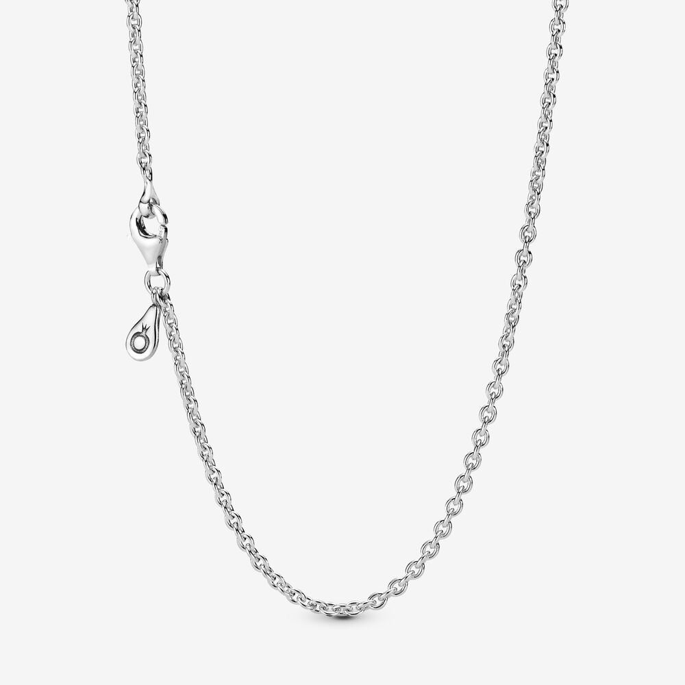 Silver Cable Chain Necklace