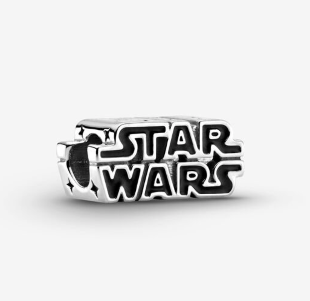 Star Wars, Silver 3D Logo Bead