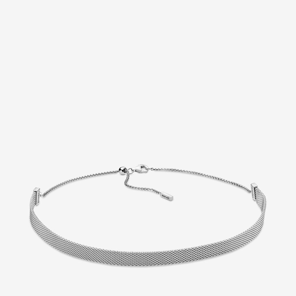 Reflexions Choker Silver