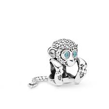 Sparkling Monkey Charm