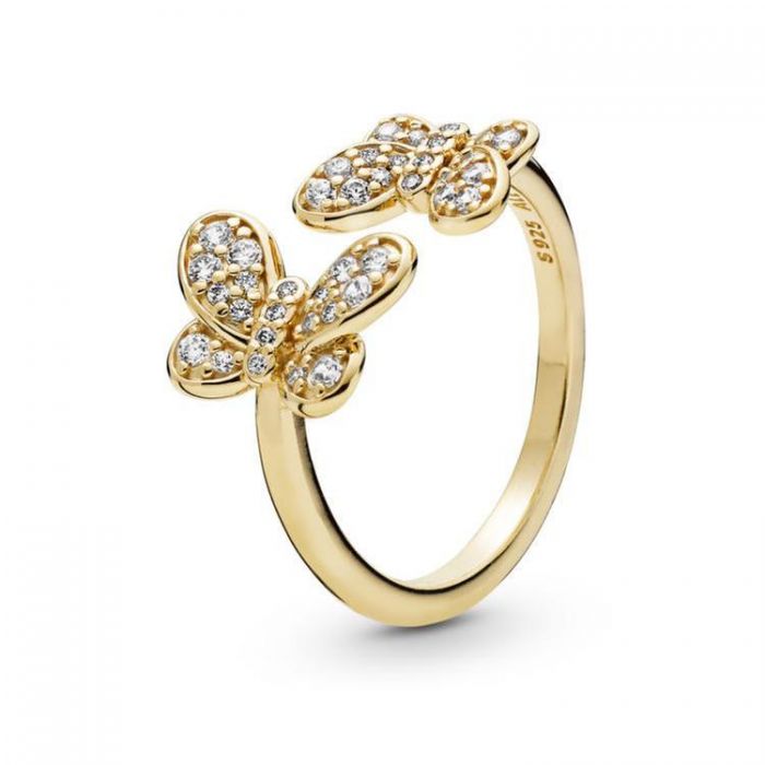 Dazzling Butterflies Shine Ring