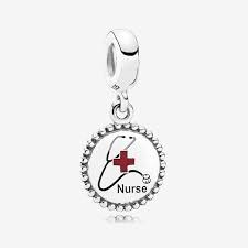 Nurse Stethoscope Charm