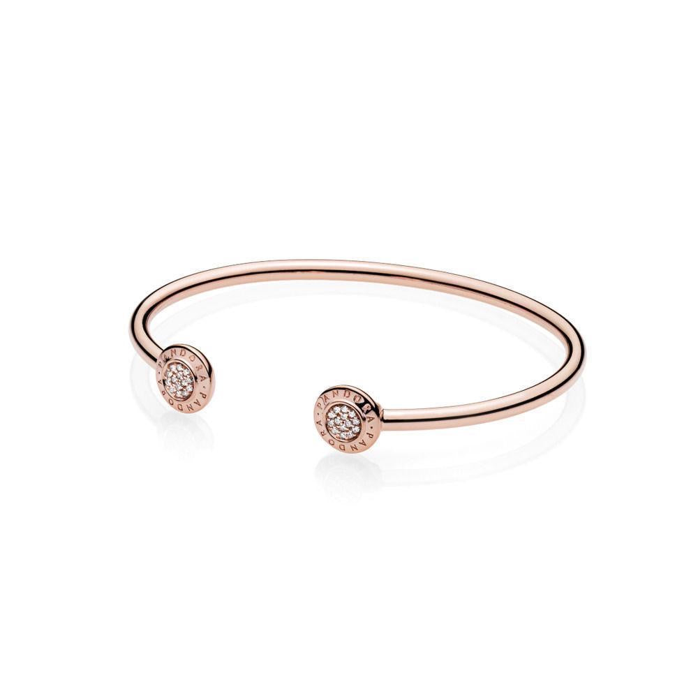 Signature Open Bangle Rose