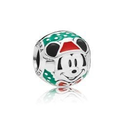 Disney Mickey Santa Charm