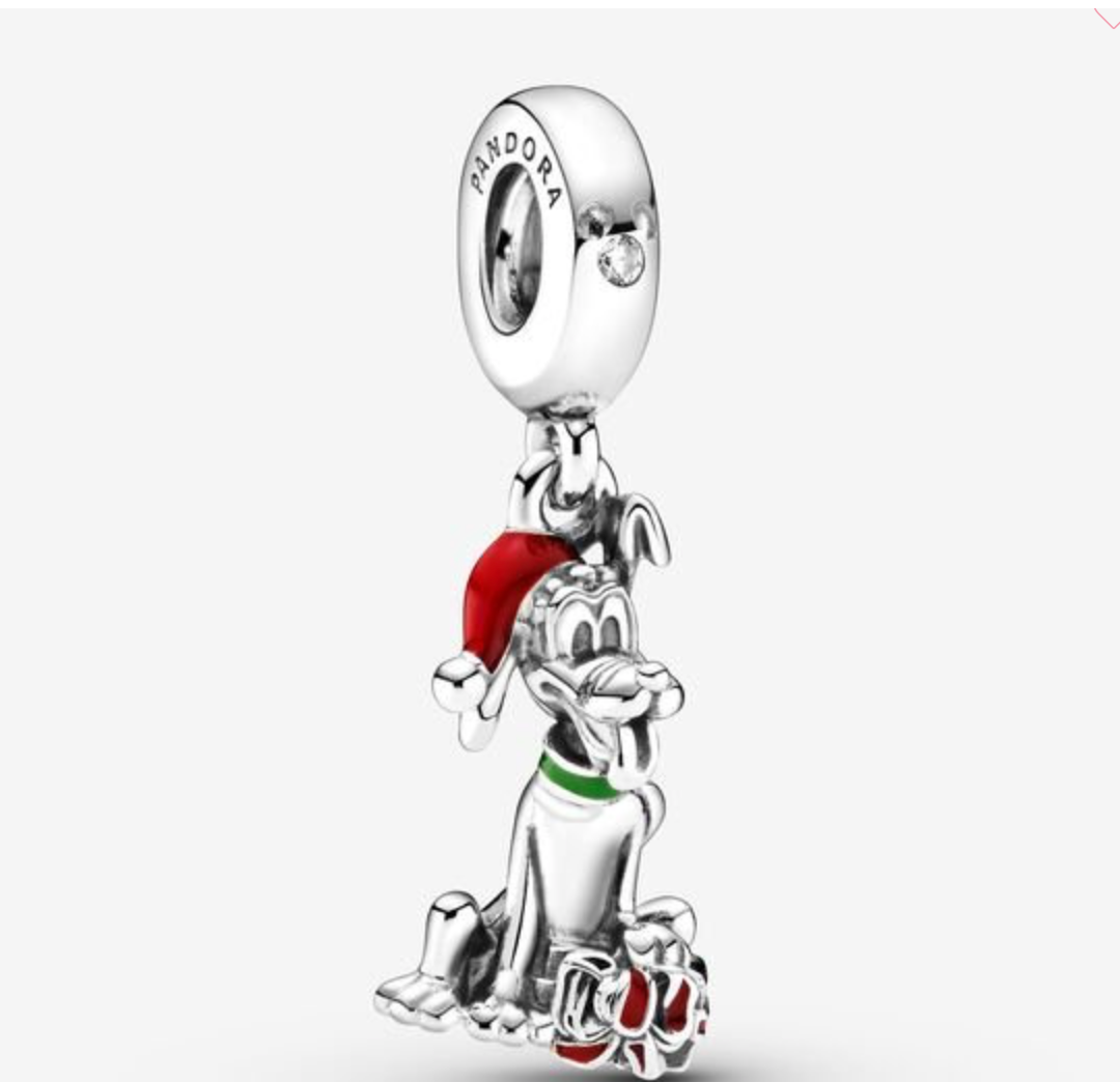 Disney Pluto Christmas Gift Charm