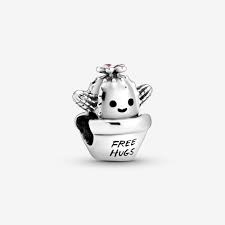 Free Hugs Cactus Charm