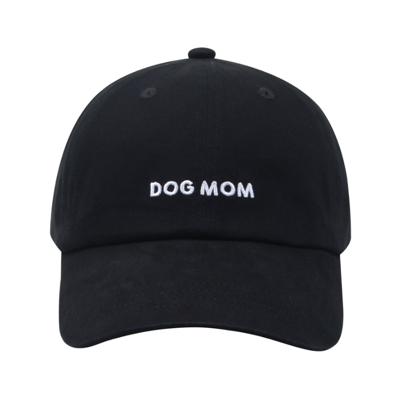 Dog Mom Embroidery Soft Baseball Cap