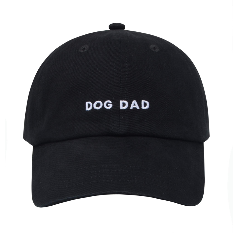 Dog Dad Soft Embroidery Baseball Cap