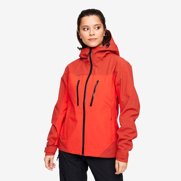 Moisture Wicking Function UV Protection Waterproof Women Rain Jacket