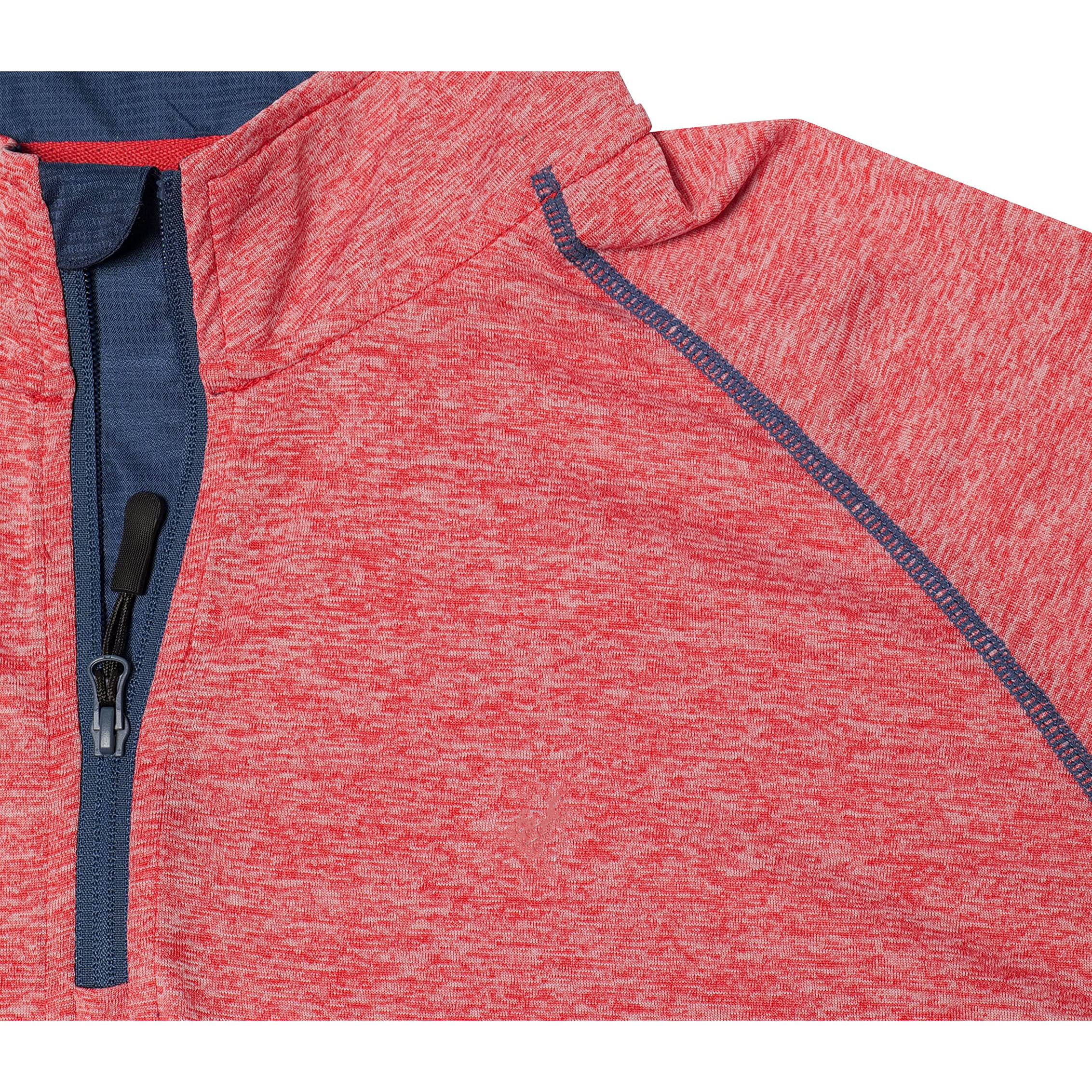 Golf Pullover Men Performance  Long Sleeve Blank Zip Collar Quarter Zip-1986 GOLF