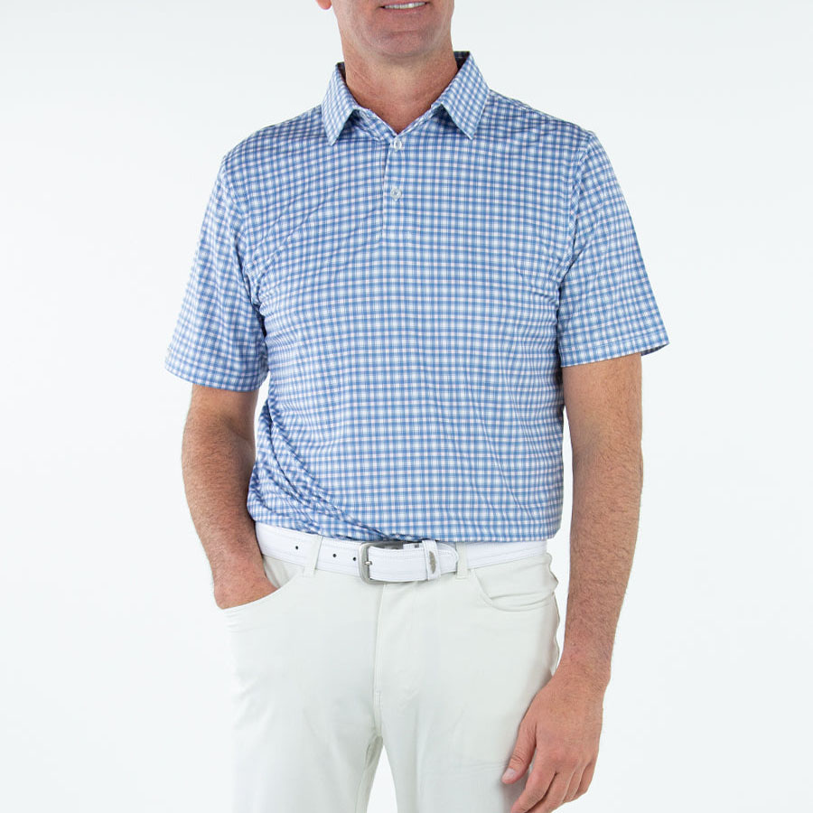 Custom Patterned Sublimation Customize Logo Men's Short Sports Golf Polo Shirt Dry-Fit-1986 GOLF