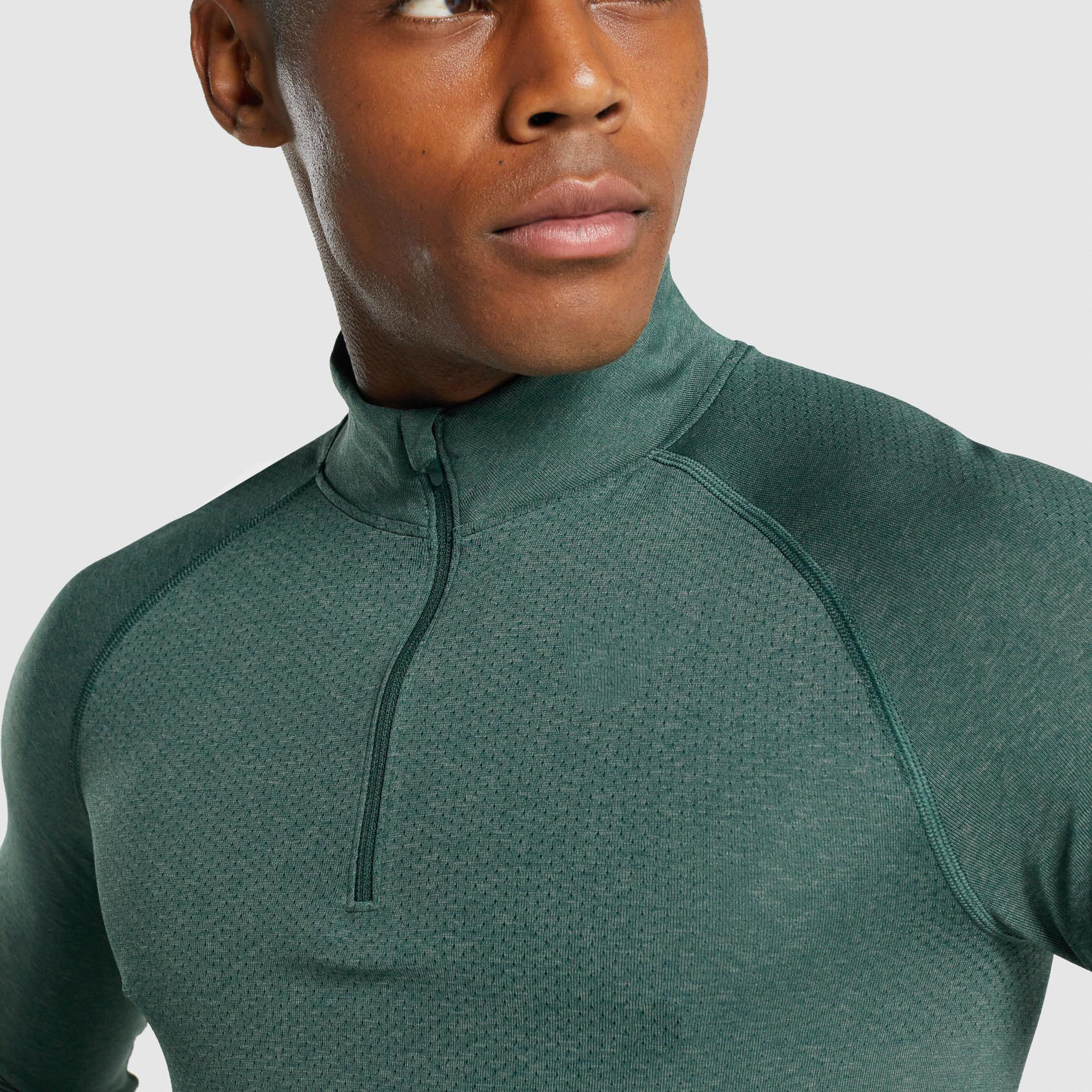 Manufacturer Pullover Men Long Sleeve Shirts Mens Men Half zip Pullover 1/4 Zip Collar Soft Quarter Zip 