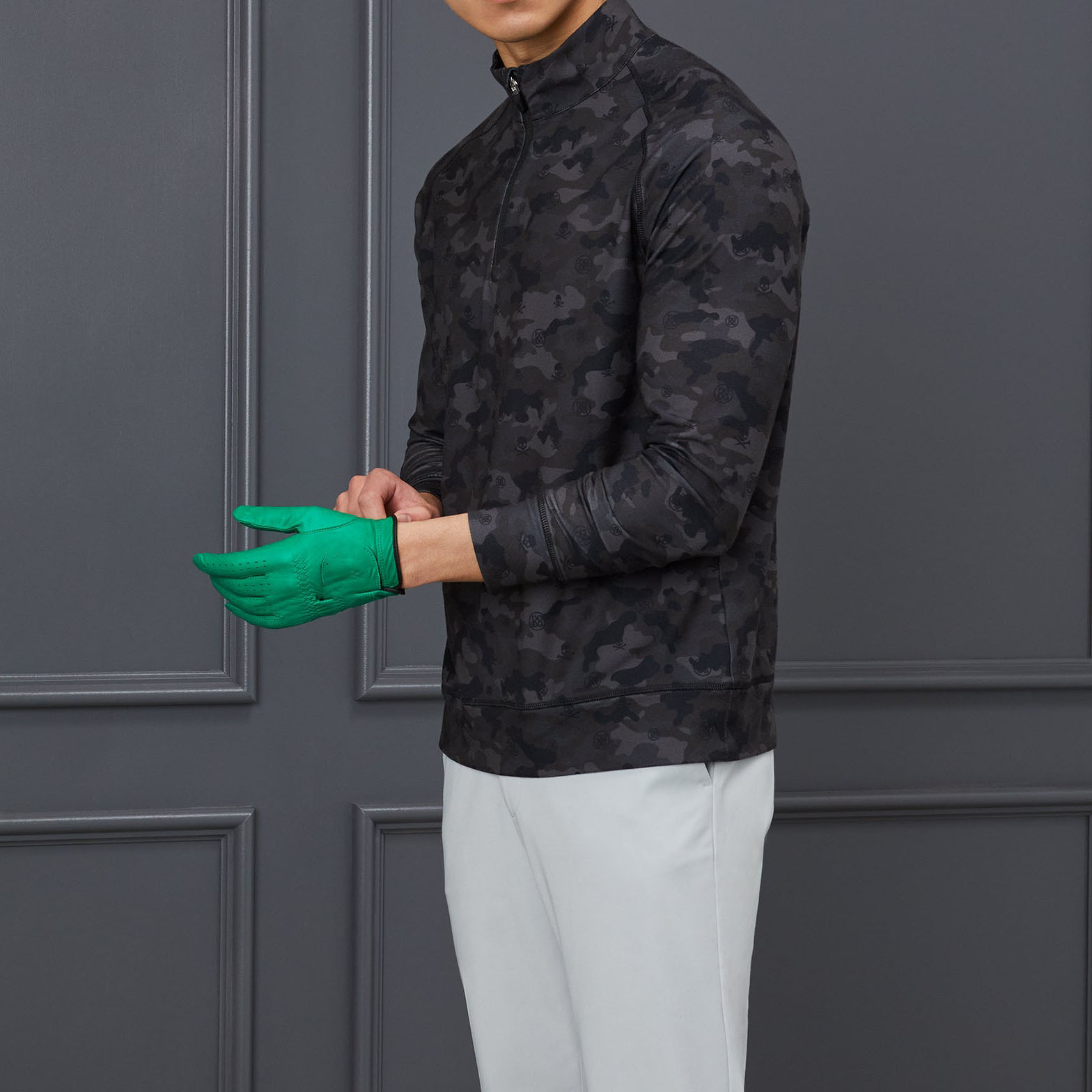 Manufacturer Pullover Men Long Sleeve Shirts Mens Men Half zip Pullover 1/4 Zip Collar Soft Quarter Zip 