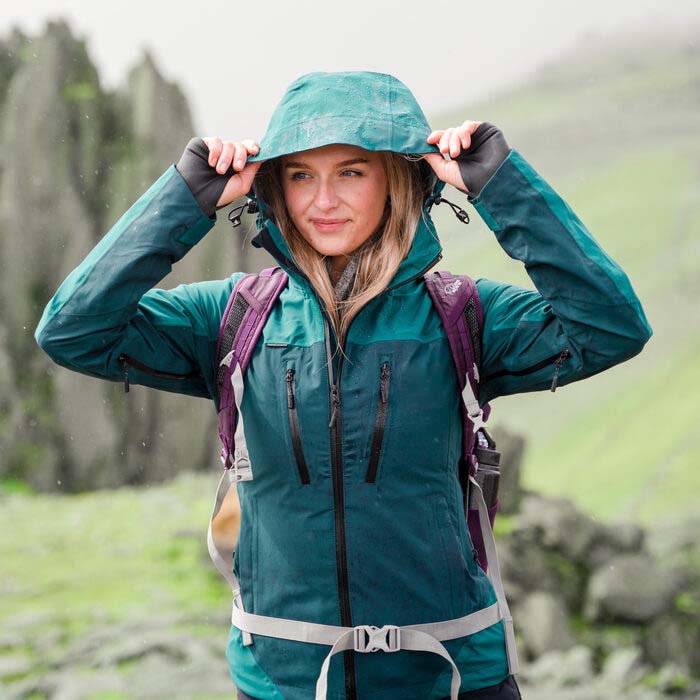 Hot Sale Custom Logo Waterproof Women Rain Jacket 