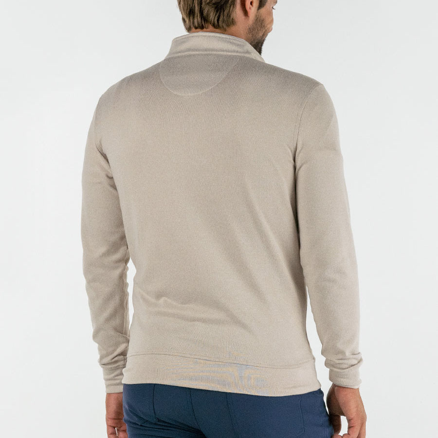 Manufacturer Pullover Men Long Sleeve Shirts Mens Men Half zip Pullover 1/4 Zip Collar Soft Quarter Zip 