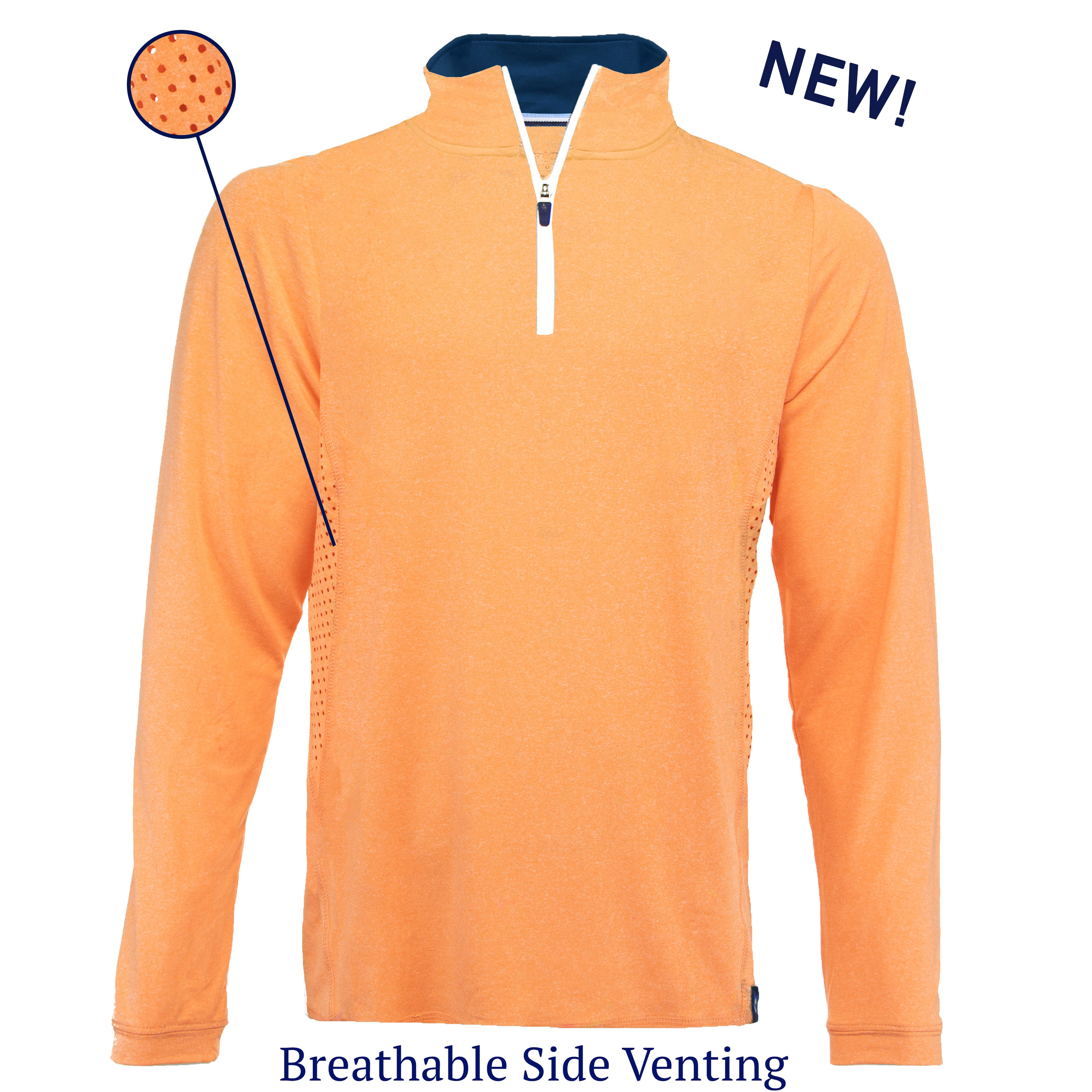 Manufacturer Pullover Men Long Sleeve Shirts Mens Men Half zip Pullover 1/4 Zip Collar Soft Quarter Zip 