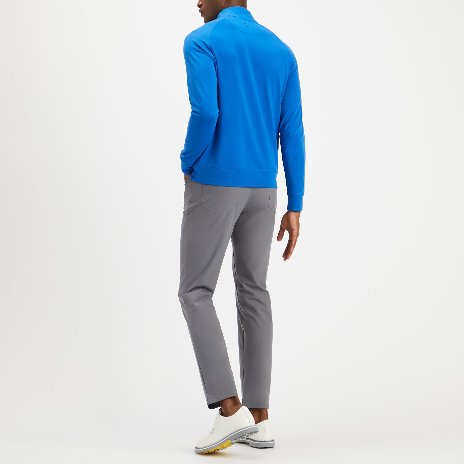 Manufacturer Pullover Men Long Sleeve Shirts Mens Men Half zip Pullover 1/4 Zip Collar Soft Quarter Zip 