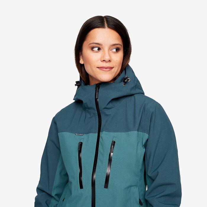 Hot Sale Custom Logo Waterproof Women Rain Jacket 