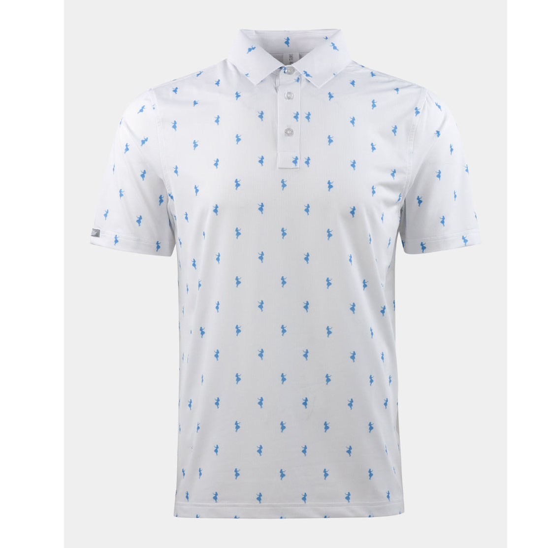 Custom Digital Print Patterned Sublimation Customize Logo Golf Shirt Men's Short Sleeve Sports Polo Shirt