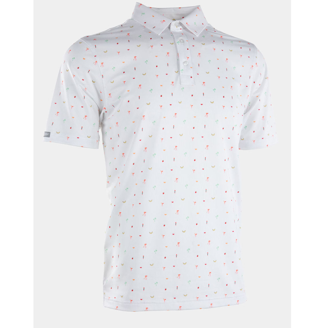 Custom Digital Print Patterned Sublimation Customize Logo Golf Shirt Men's Short Sleeve Sports Polo Shirt