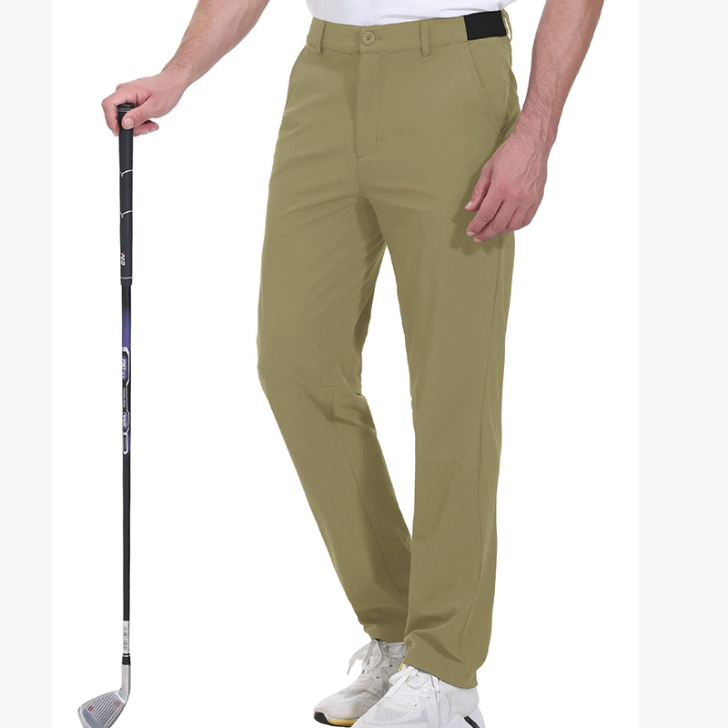 Men'S Stretch Golf Pants Quick Dry Lightweight Casual Pockets Dress Pants -1986 GOLF