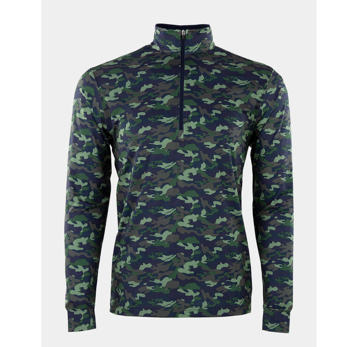 Manufacturer Pullover Men Long Sleeve Shirts Mens Fleece Pullover Lightweight Zip Collar Soft Quarter Zip 