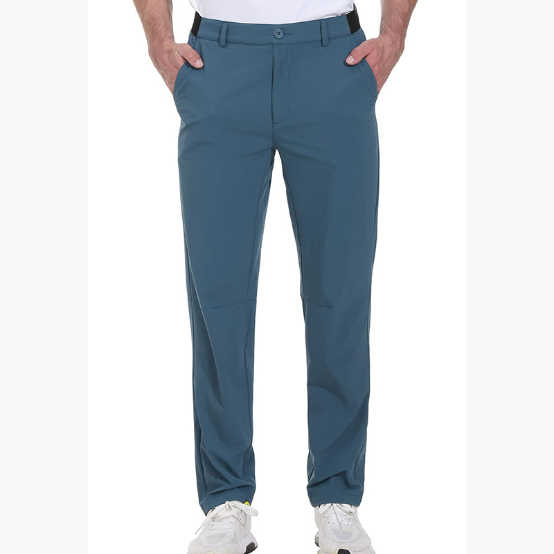 Men'S Stretch Golf Pants Quick Dry Lightweight Casual Pockets Dress Pants -1986 GOLF